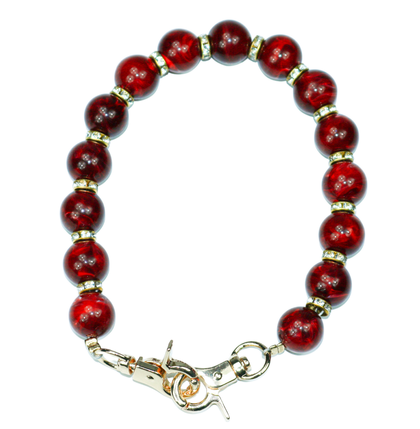 Bibi koord burgundy rood - My Marble