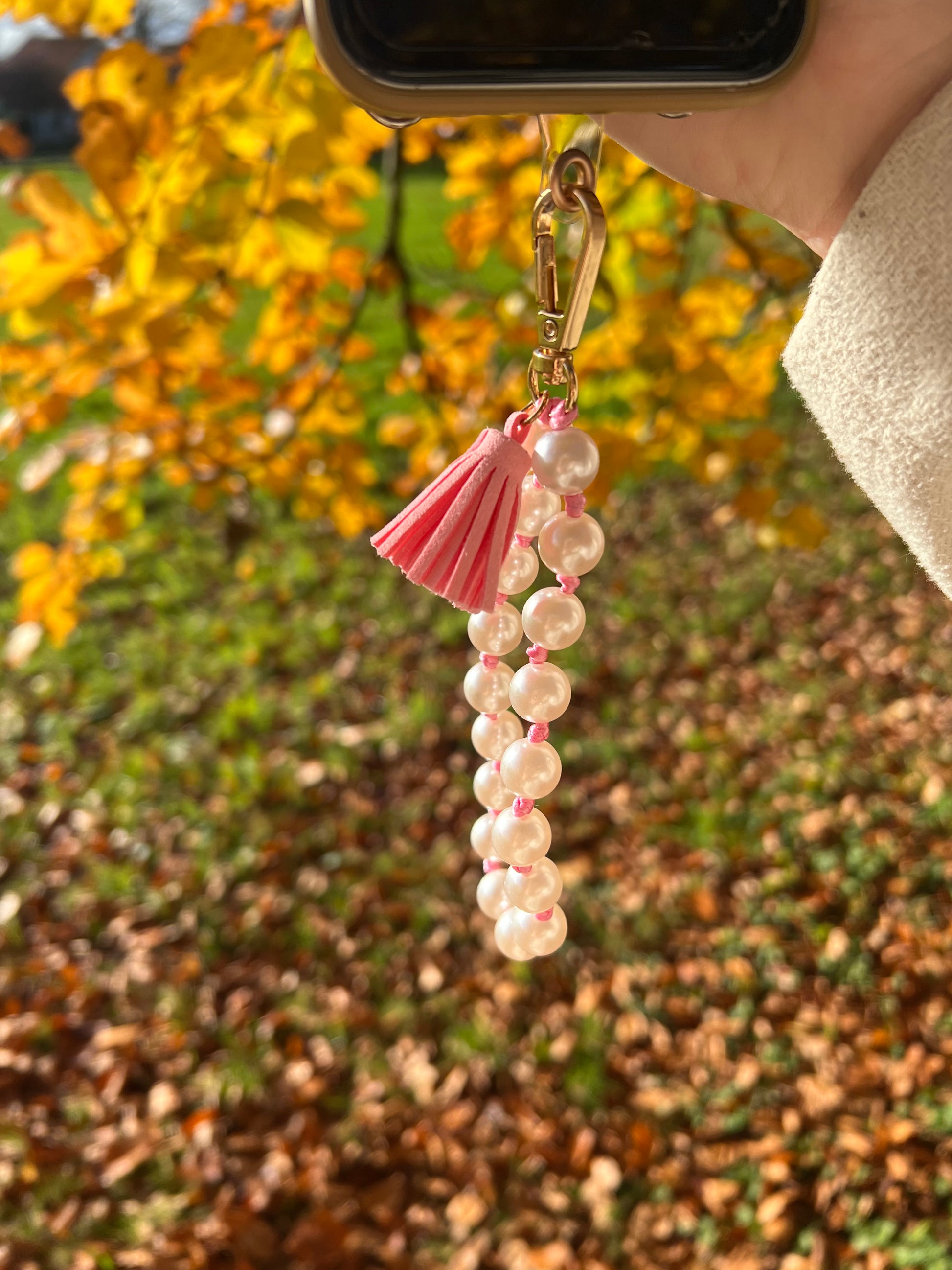 Rosa telefoonkoord - My Marble