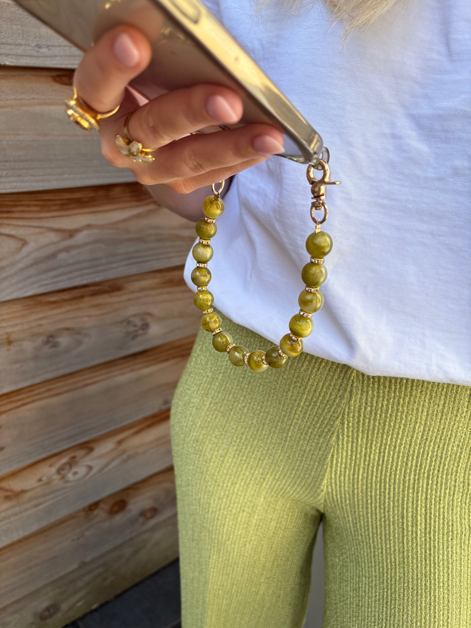 Bibi koord olijfgroen - My Marble