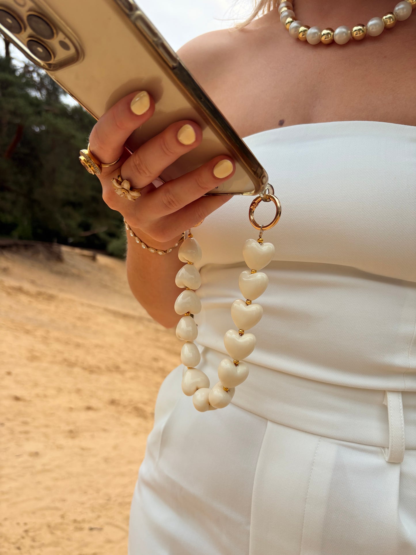 Amor koord wit - My Marble