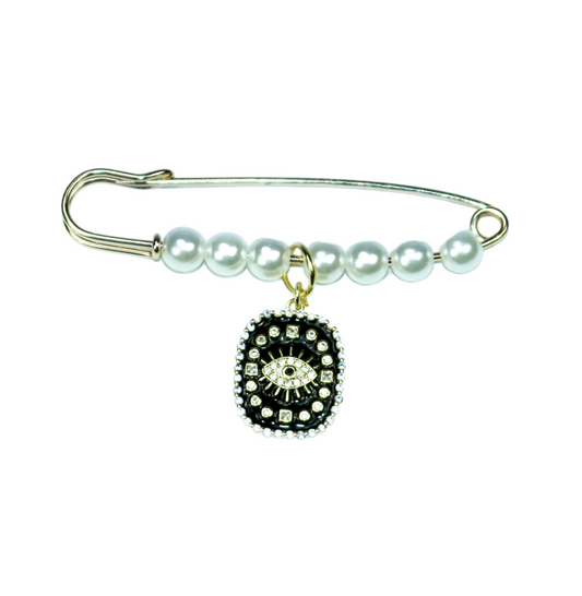 Kate broche zwart - My Marble