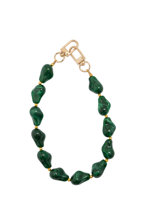 Ruby koord donkergroen