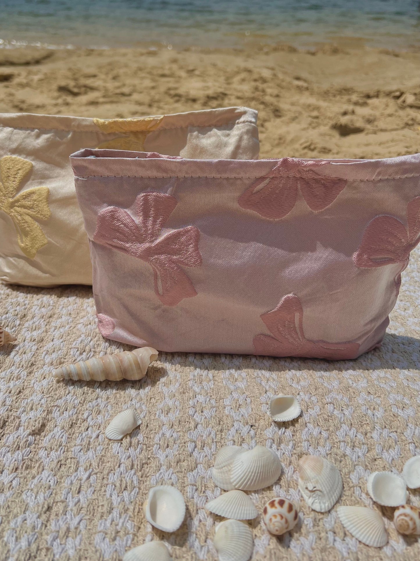 Bow Pink Toiletry Bag - My Marble