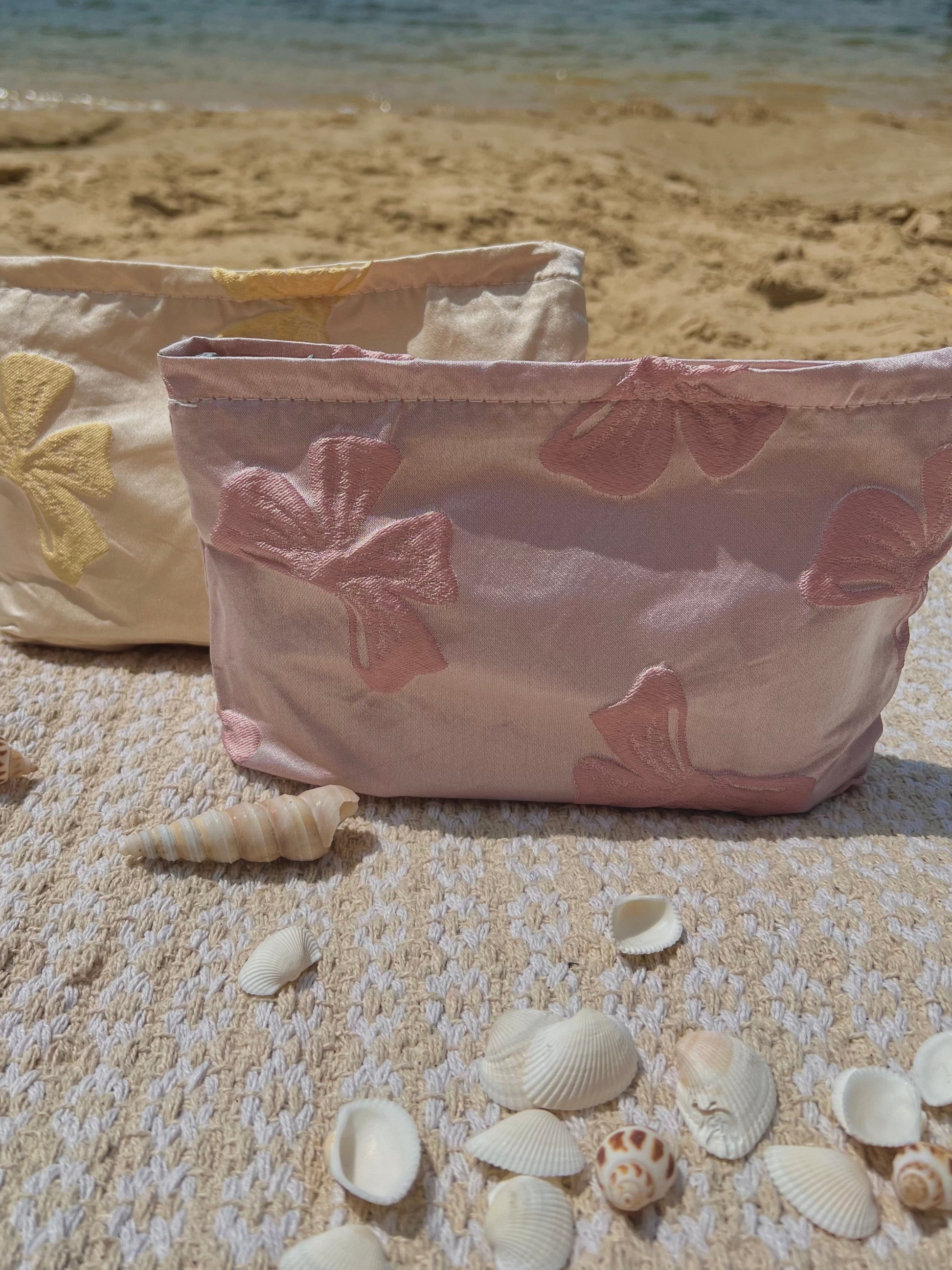 Bow Pink Toiletry Bag - My Marble
