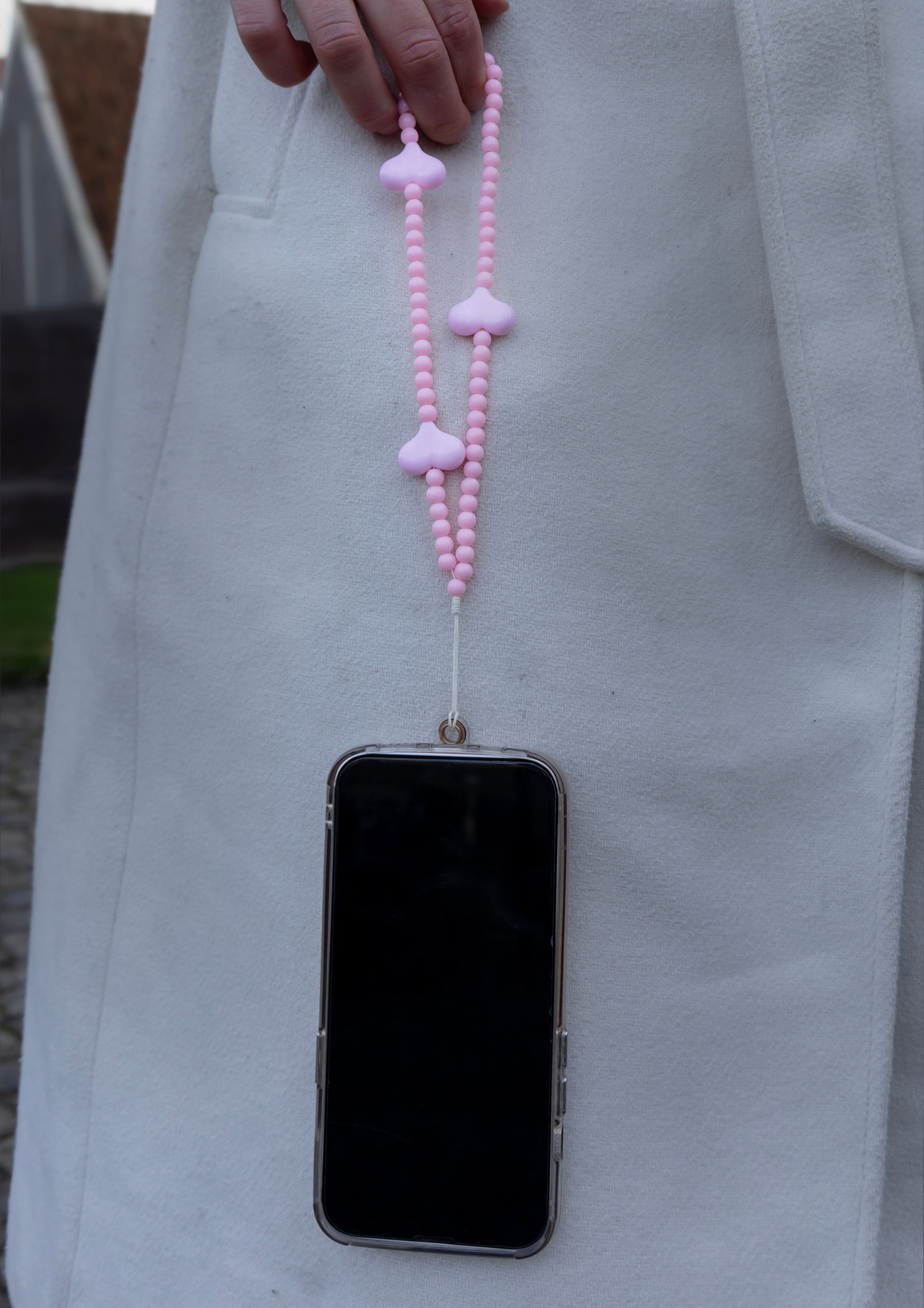 Lisa telefoonkoord roze - My Marble