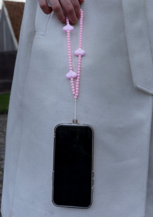 Lisa telefoonkoord roze - My Marble