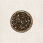Handgemaakte brons glitter kralen onderzetter van My Marble