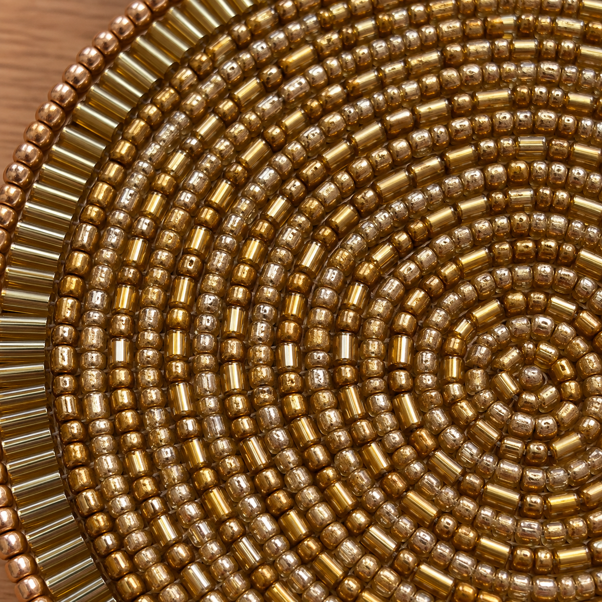 close up goud onderzetter my marble