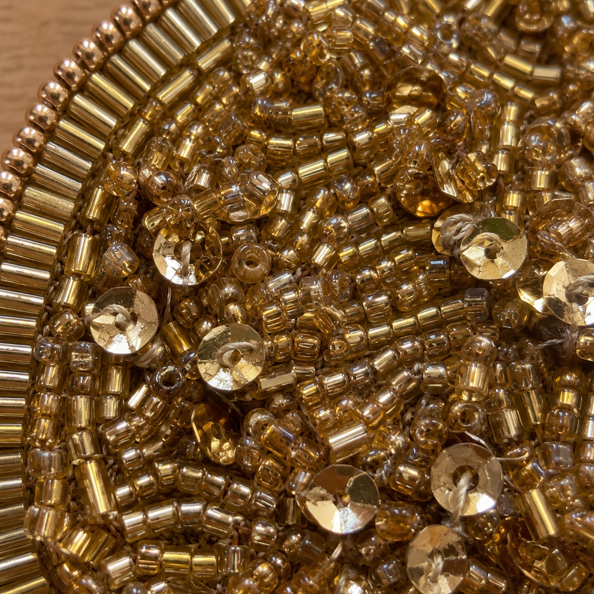 close up gouden glitter onderzetter my marble
