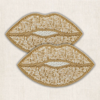 Handgemaakte kiss kralen onderzetter van My Marble